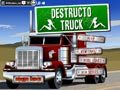 Destruction truck